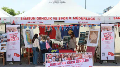 Samsun'da "19 Mayıs" dolayısıyla Misafir Öğrenciler Kültür Buluşması düzenlendi