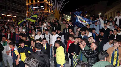 Erzurum'da Fenerbahçe coşkusu