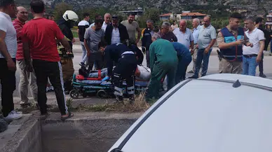 Samandağ'da trafik kazası; 1'i ağır 3 yaralı