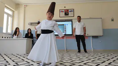 8 yaşındaki Down sendromlu semazen