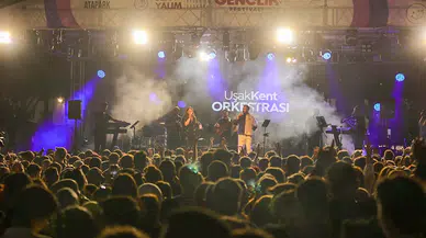 Uşak'ta 19 Mayıs Gençlik Festivali'ne yoğun ilgi