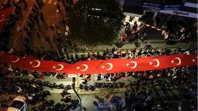 Samsun'da Fener Alayı ve Gençlik Haftası Yürüyüşü düzenlendi