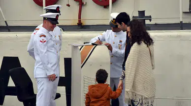 TCSG-95 Sahil Güvenlik Botu Trabzon'da halkın ziyaretine açıldı