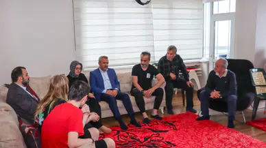 Vali Baydaş'dan taziye ziyaretleri