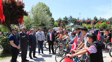 Bafra'da bisiklet turu düzenlendi