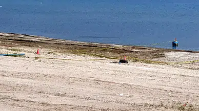 Eğirdir Gölü sahilinde el bombaları bulundu, plaj girişe kapatıldı