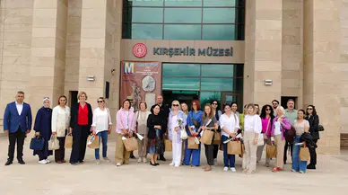 27 ülkenin büyükelçi eşleri, Kırşehir'i gezdi