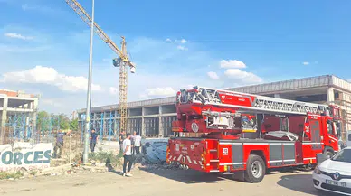 Ankara'da inşaatta vinç halatı koptu; baba- oğul öldü