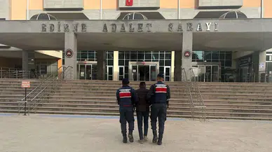 Edirne’de aranması olan 2 şüpheli, sınırda yakalandı 