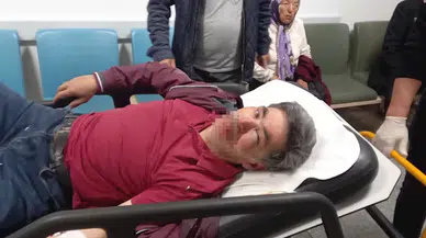 Kaldırımda yürürken darbedildi, yoğun bakıma alındı