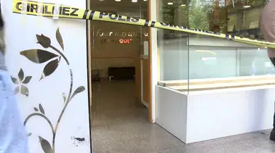 İstanbul- Bahçelievler'de havalandırma boşluğundan girip tavanı kırarak kuyumcuyu soydular