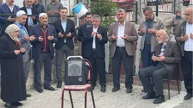 Küre ilçesinde hacı adayları dualarla uğurlandı