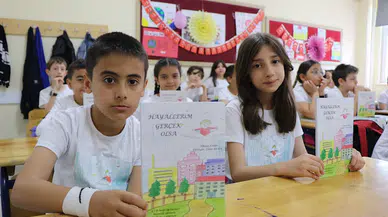 4'üncü sınıf öğrencilerinin hayalleri kitap oldu