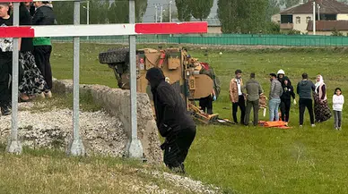 Hakkari'de askeri araç şarampole yuvarlandı: 2 yaralı