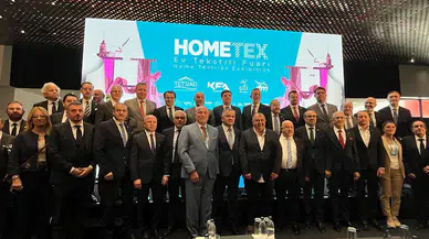 BTSO'nun organizasyonu 'Ev tekstili Fuarı HOMETEX' kapılarını açtı