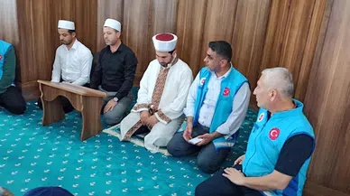 İskenderun'da hacı adayları uğurlandı