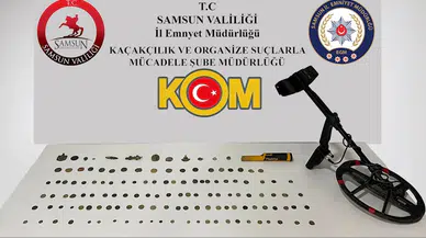Dedektörle buldukları eserleri satmaya çalışırken yakalandılar