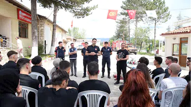 Sivil Savunma ve İtfaiyecilik Programı öğrencileri uygulamalı eğitimlerle mesleğe hazırlanıyor