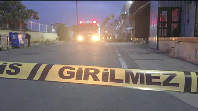 İstanbul- Sultanbeyli'de soğuk hava deposunda yangın