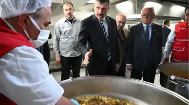 Erzurum Valisi Mustafa Çiftçi, Türk Kızılay'ı Erzurum Yerleşkesi'nde İncelemelerde Bulundu