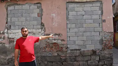 Yeni muhtar, mahallede madde bağımlılarının mekanı metruk evlere duvar ördü, kilit vurdu