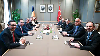 Cumhurbaşkanı Yardımcısı Yılmaz, Romanya Başbakan Yardımcısı Neacşu ile görüştü