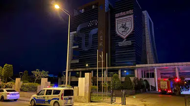 Samsun'un Tekkeköy Belediyesi'nde çıkan yangın, söndürüldü