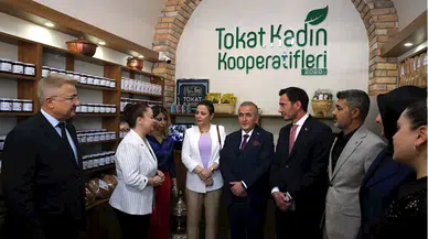 "Tokat Kadın Kooperatifleri" ve "Tokat Komana" markaları tanıtıldı