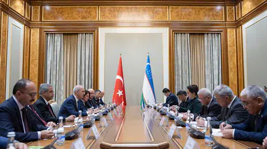 Kurtulmuş, Özbekistan Ali Meclisi Senato Başkanı Narbayeva ile görüştü