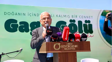 Ordu'daki Gaga Gölü turizme kazandırıldı