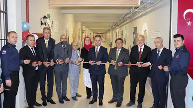 Samsun'da çocuk cezaevinde kültür sokağı açılışı yapıldı