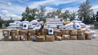 Ankara'da 2,5 milyon TL değerinde kaçak tütün ele geçirildi