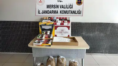 Mersin'de kaçak makaron operasyonu: 3 gözaltı