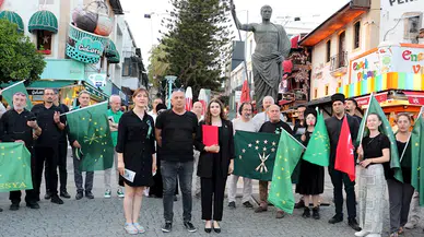 Çerkeslerden soykırımı anma etkinliği 