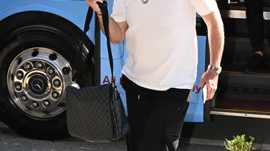 Trabzonspor, Beşiktaş maçı için İstanbul'a gitti