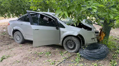Isparta'da kaza: 1 ölü, 2 yaralı