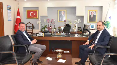 Giresun Cumhuriyet Başsavcısı Akkiraz, Başkan Karadere'yi ziyaret etti