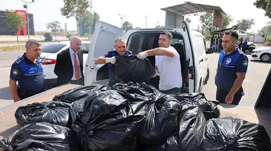 Mersin’de kaçak  kesilen 500 kilo et imha edildi 