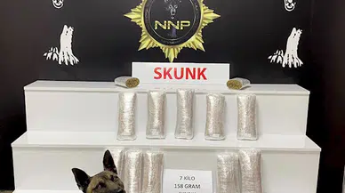 Yolcunun çantasında 1,5 milyon TL değerinde uyuşturucu bulundu