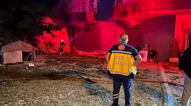 Adıyaman'da tütün ambarında yangın