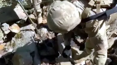 Bitlis’te terör örgütünün mühimmat ve yaşam malzemesi ele geçirdi