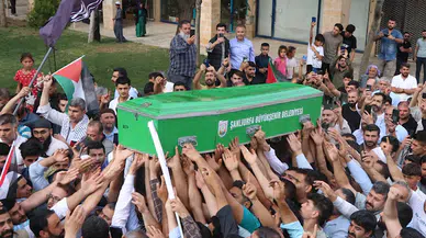 İsrail'de öldürülen imam Hasan Saklanan’ın cenazesi Şanlıurfa’da toprağa verildi 