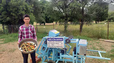 Bu kez de biber kıyma makinesi yaptı