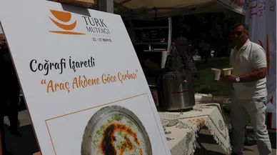 Kastamonu'ya özgü coğrafi işaretli ürünler "Türk Mutfağı Haftası" kapsamında tanıtıldı