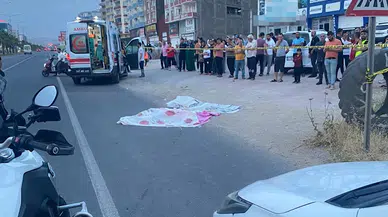 Mardin'de, yolun karşısına geçmek isterken minibüsün çarpmasıyla öldü