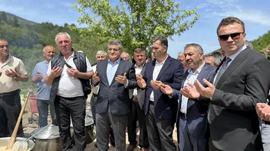  Gerze'de yağmur duası yapıldı