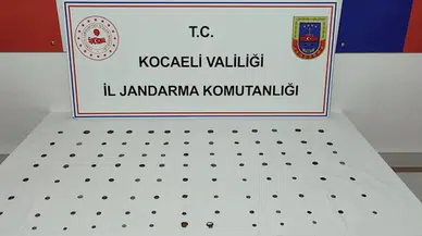 Roma ve Bizans dönemine ait 99 sikke ve 2 yüzük ele geçirildi
