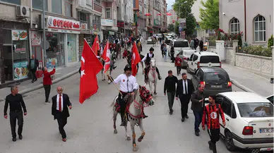 Havza'da atlı sporlar gösterisi yapıldı