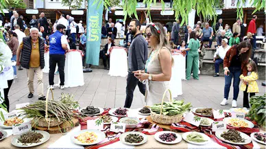 Giresun'un yeşil lezzetleri gastronomi festivali yapıldı