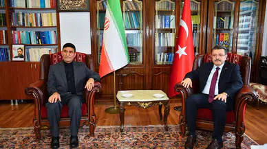 Trabzon Büyükşehir Belediye Başkanı Genç'ten, İran Başkonsolosluğu'na ziyaret  